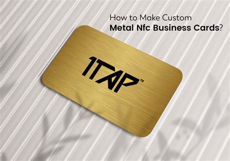 custom metal nfc business cards|nfc business cards near me.